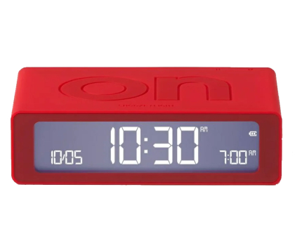 Radio i budzik LEXON Flip Mini Red LR158R4